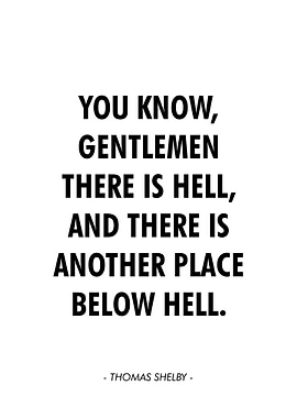 Thomas Shelby quotes