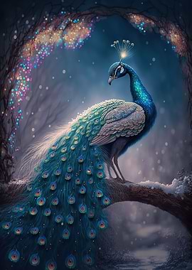 Peacock Animal Colorfull
