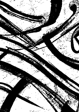 Black and White Abstract
