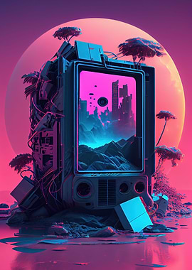 Vaporwave Retro Vibes 6