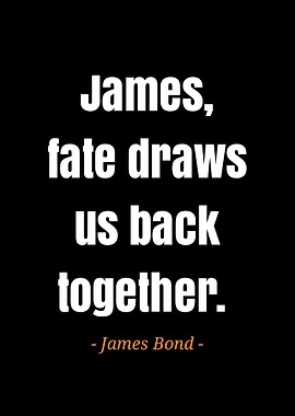 quote James Bond