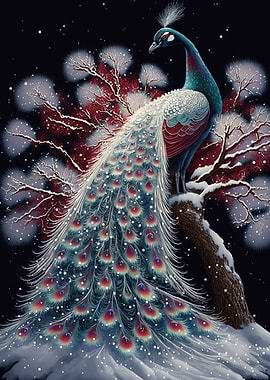 Peacock Animal Colorfull