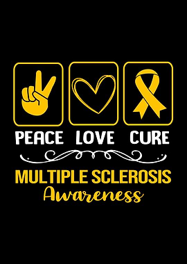 Peace Love Cure MS