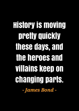 quote James Bond