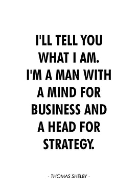 Thomas Shelby quotes