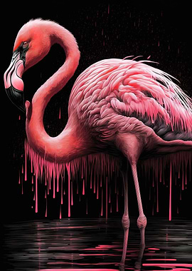 pink flamingo