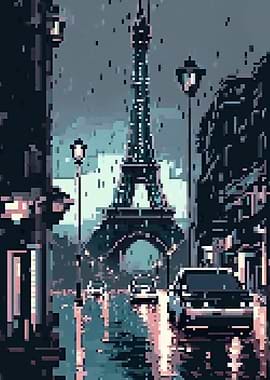 Rainy Paris Nights