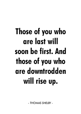 Thomas Shelby quotes