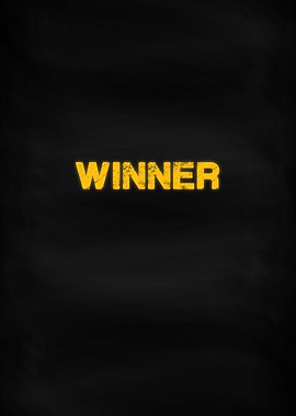 Winner Motivation Word