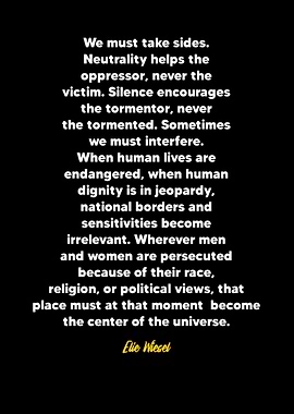 Elie Wiesel quote