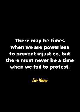 Elie Wiesel quote