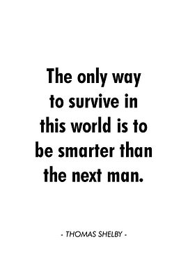 Thomas Shelby quotes