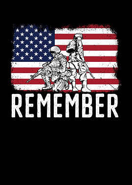 USA Flag Memorial Day