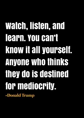 Donald Trump Quote