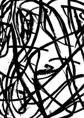 Black and White Abstract