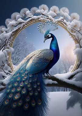 Peacock Animal Colorfull