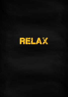 Relax Motivation Word