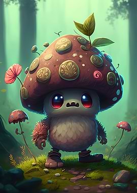 Cute mushroom
