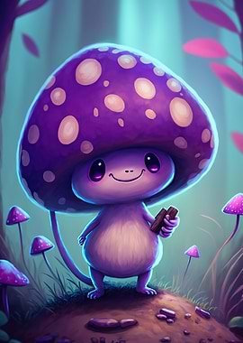 Cute mushroom