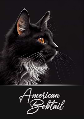Adorable American Bobtail