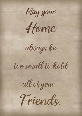 May your home always be
