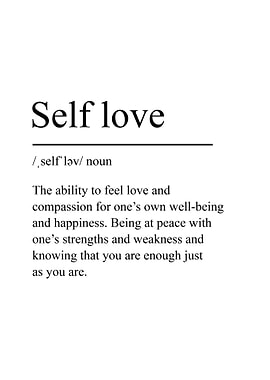 Self love