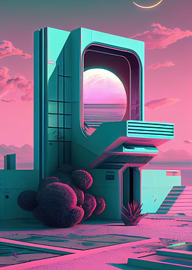 Vaporwave Retro Vibes 16