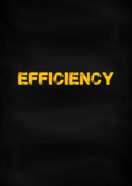 Efficiency Motivation Word