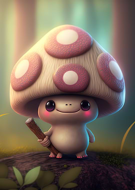 Cute mushroom