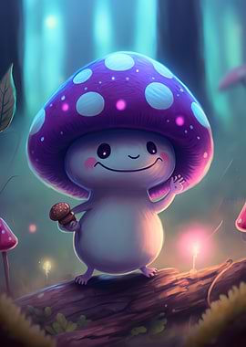 Cute mushroom