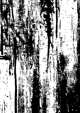 Black and white abstract