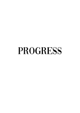 Progress Motivation Poster