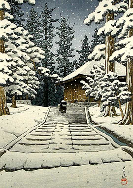 Kawase Hasui Hiraizumi