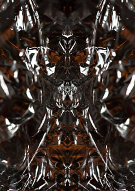 Colorful aluminum foliage