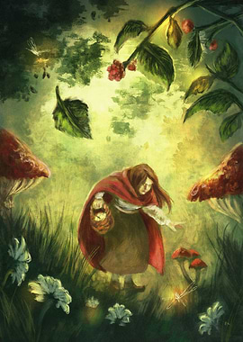 Leaves and Mushrooms