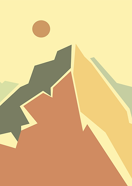 minimalist landscape