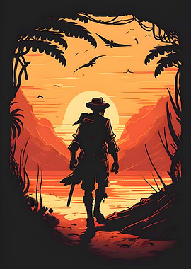 Sunset at Beach Adventure