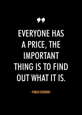 Pablo Escobar quotes