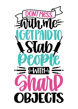 I Get Paid To Stab People