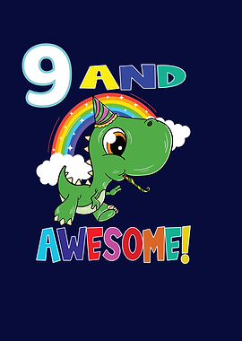 9 And Awesome Birthday