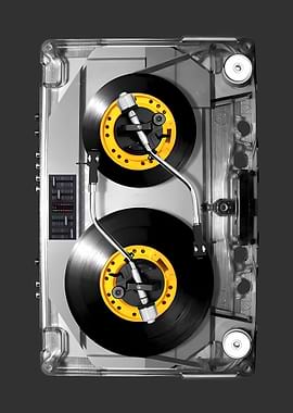 Cassette DJ Turntable