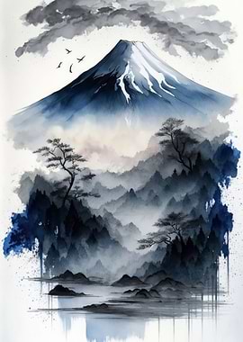 Majestic Mount Fuji