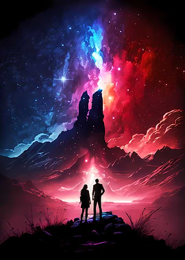 Cosmic Mountain Range