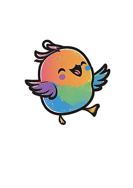 Kawaii Cute Happy Colorful