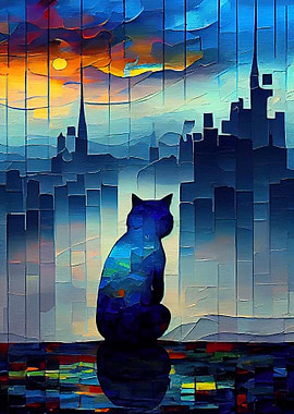 Classic Cat Art 4