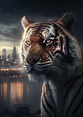 Tiger in The Big City