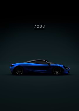 2018 McLaren 720S Blue