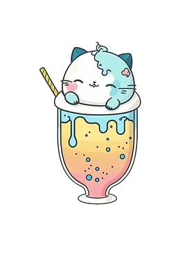 Kawaii Cute Happy Colorful