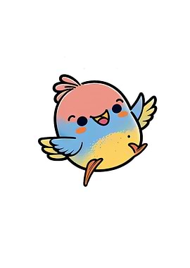 Kawaii Cute Happy Colorful