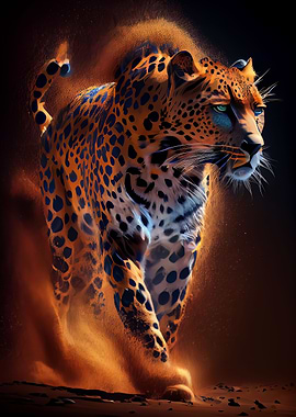 Leopard on the Run